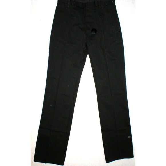 New Mens 44 Italy 28 Designer CNC Costume National Pants Black Trousers Office - Picture 1 of 5
